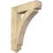 Ekena Millwork Thorton Arts & Crafts Rough Sawn Bracket, Douglas Fir, 6"W x 30"D x 38"H BKT06X30X38THR03RDF - alternate 1